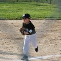 Running in from the field